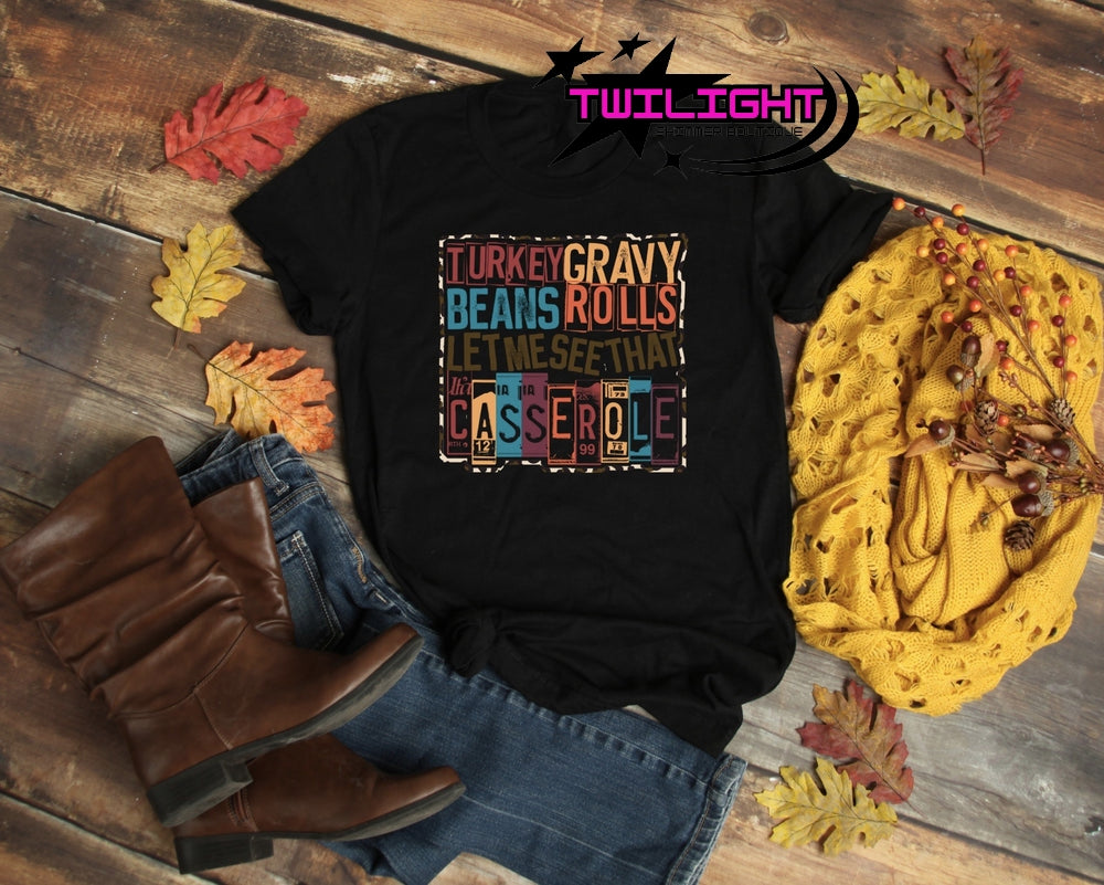 Thanksgiving Casserole Tee