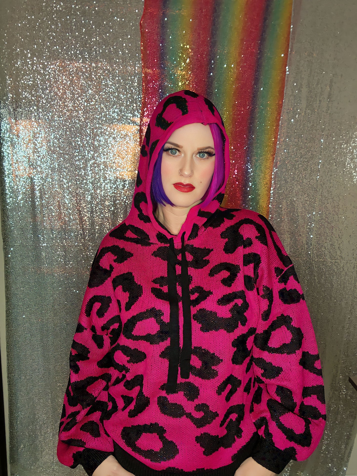Emma Leopard Sweater Hoodie