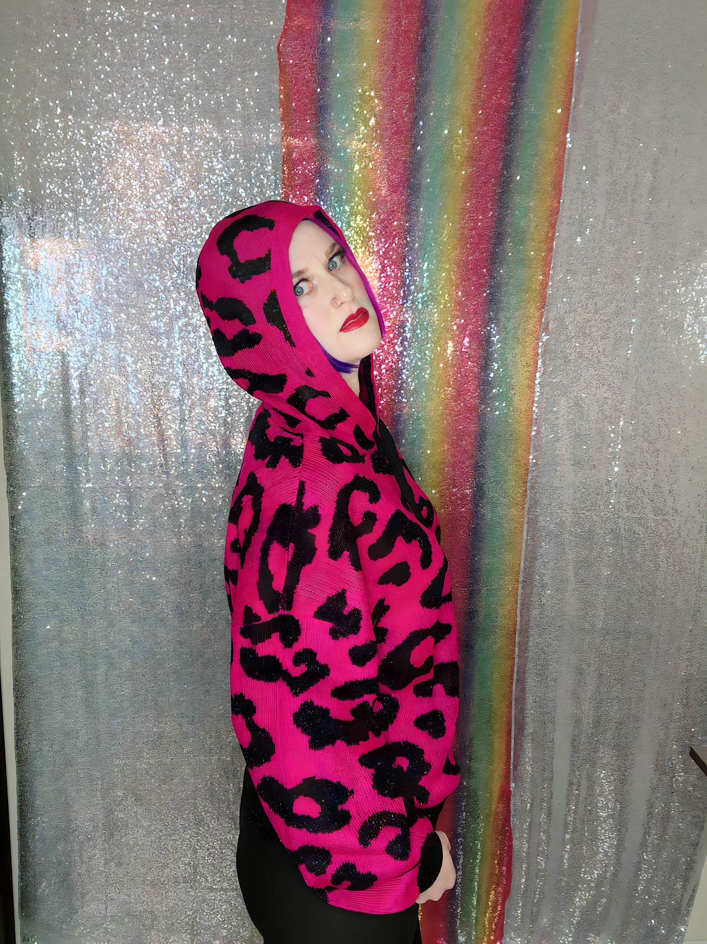Emma Leopard Sweater Hoodie