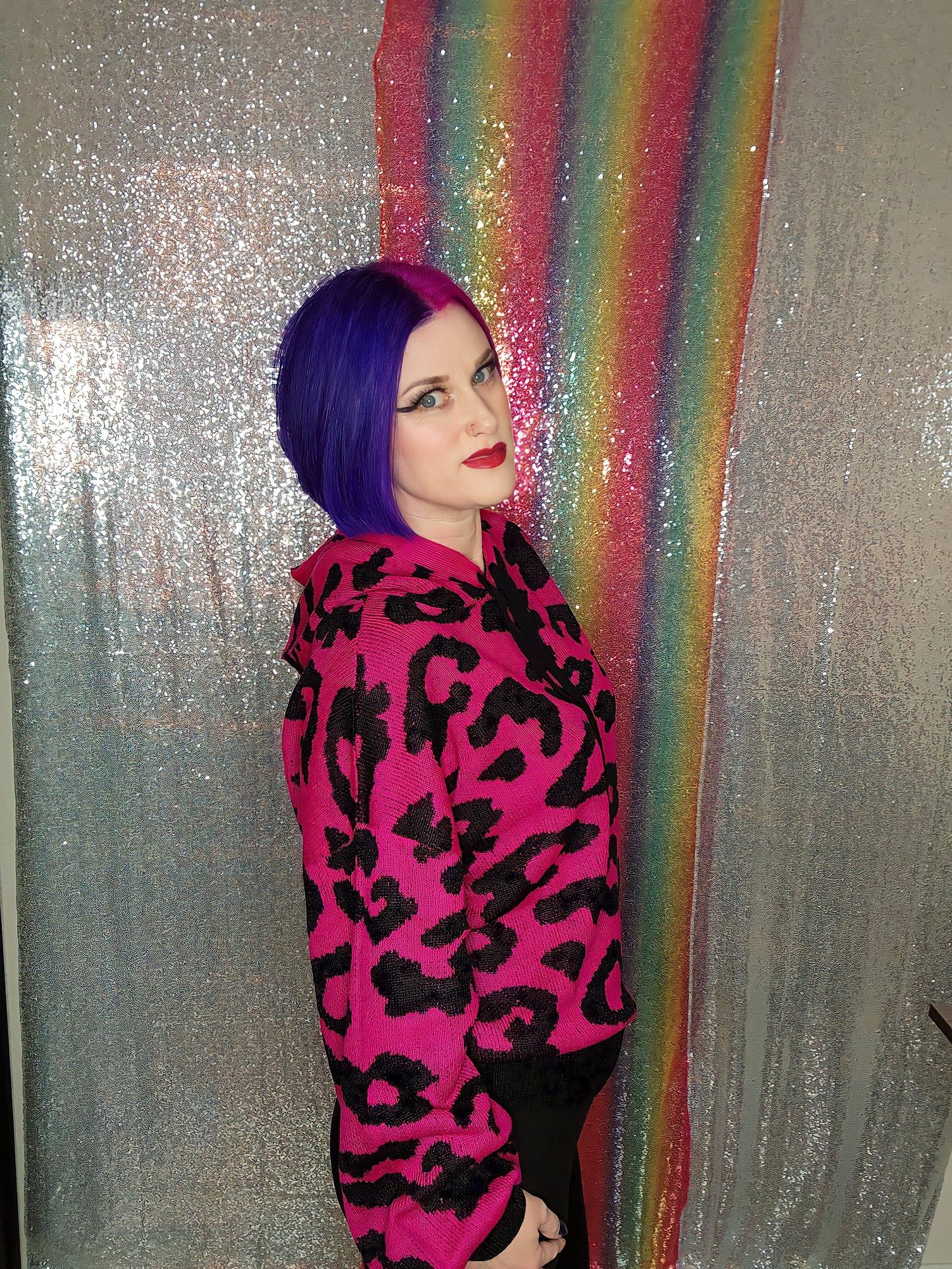 Emma Leopard Sweater Hoodie