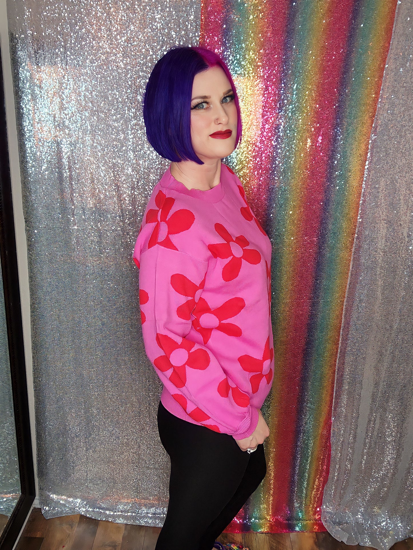 Anna Floral Sweater