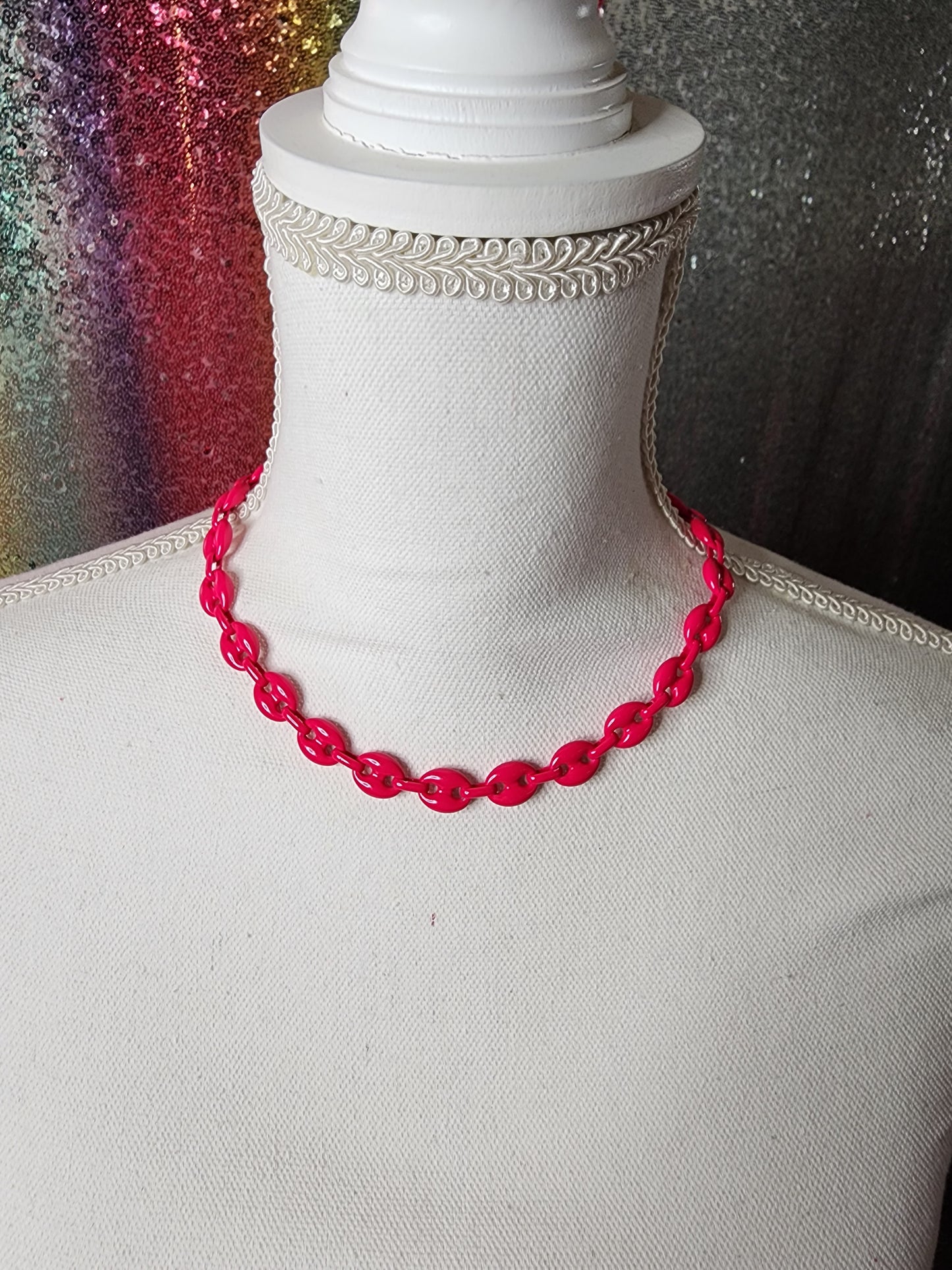 Bright Pig Nose Necklace