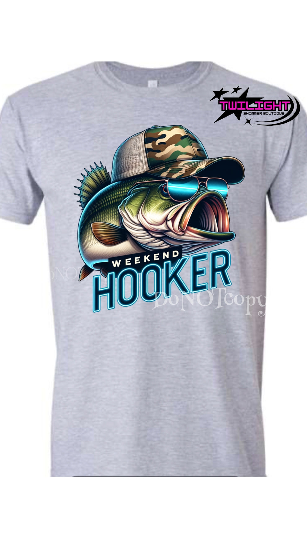 Weekend Hooker Camo Hat Tee