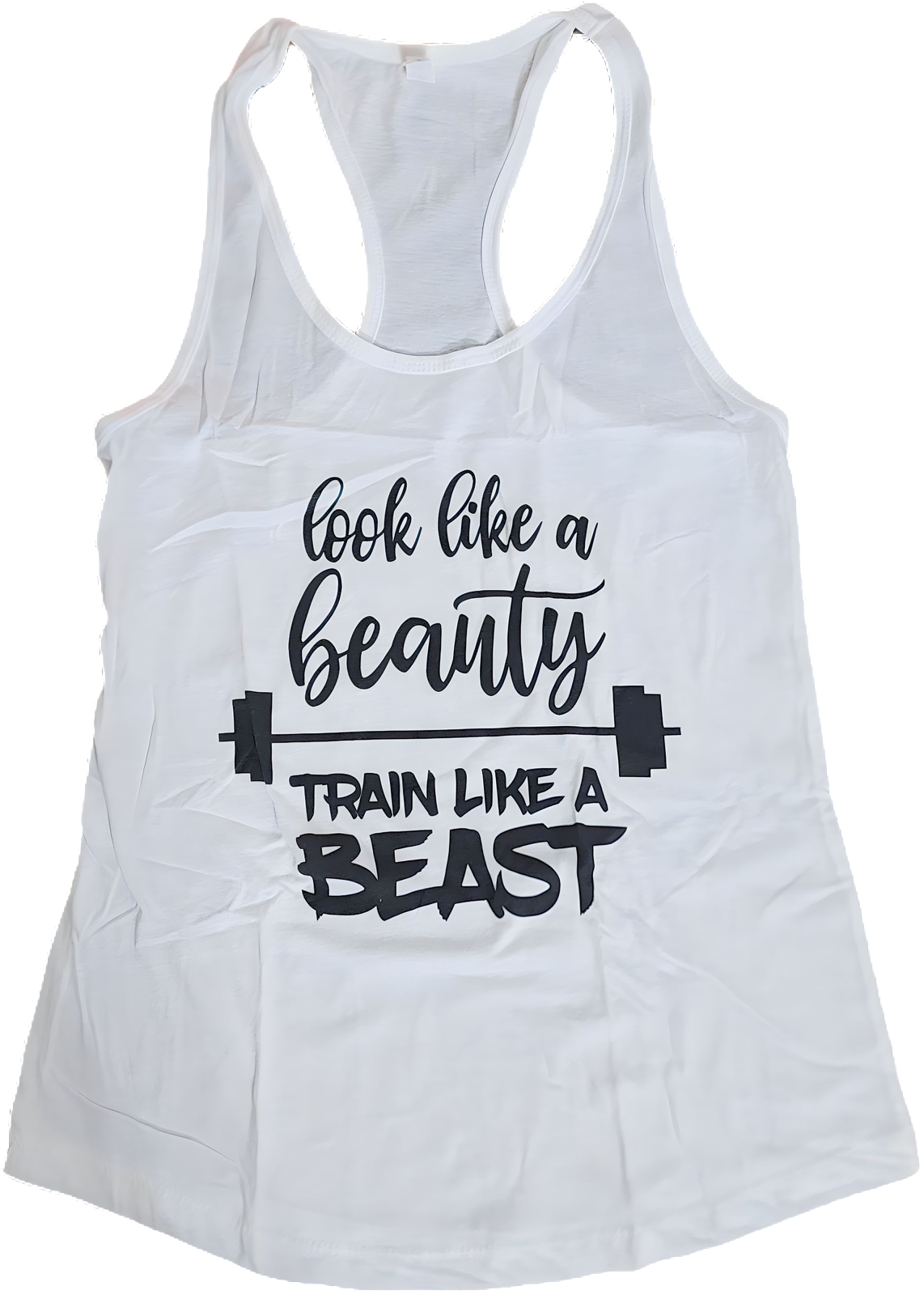Look Like A Beauty Train Like A Beast Tank Top