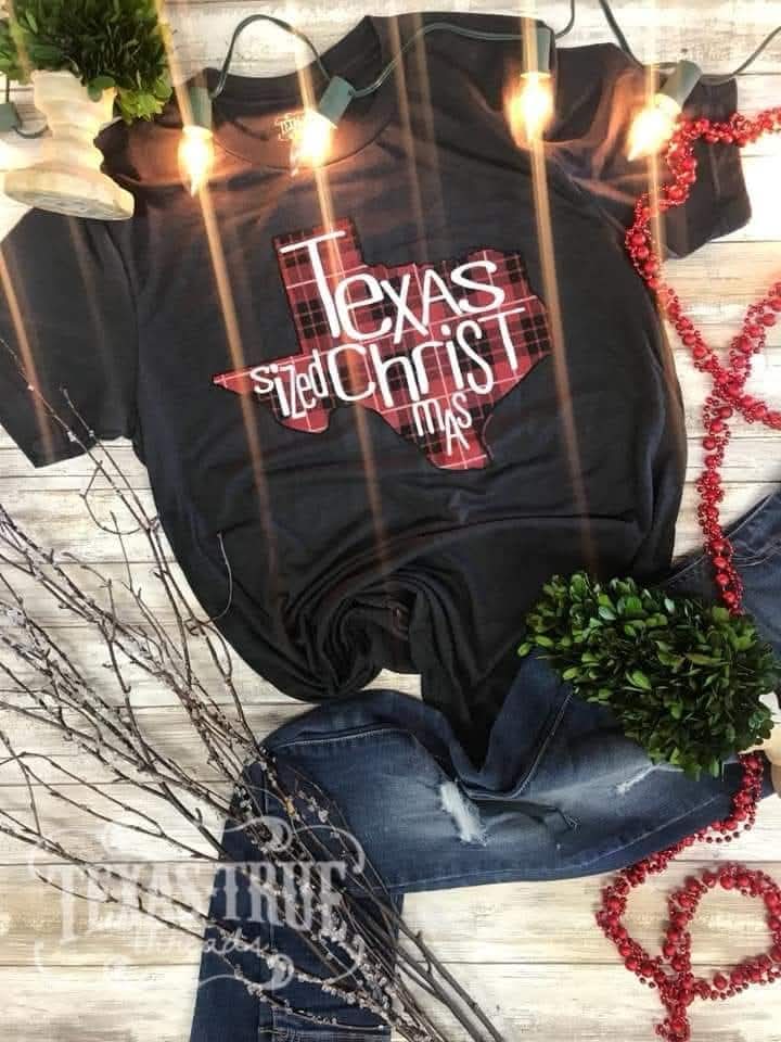 Texas Sized Christmas Tee