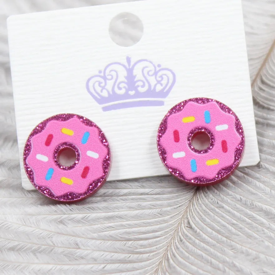 Donut Stud Earrings