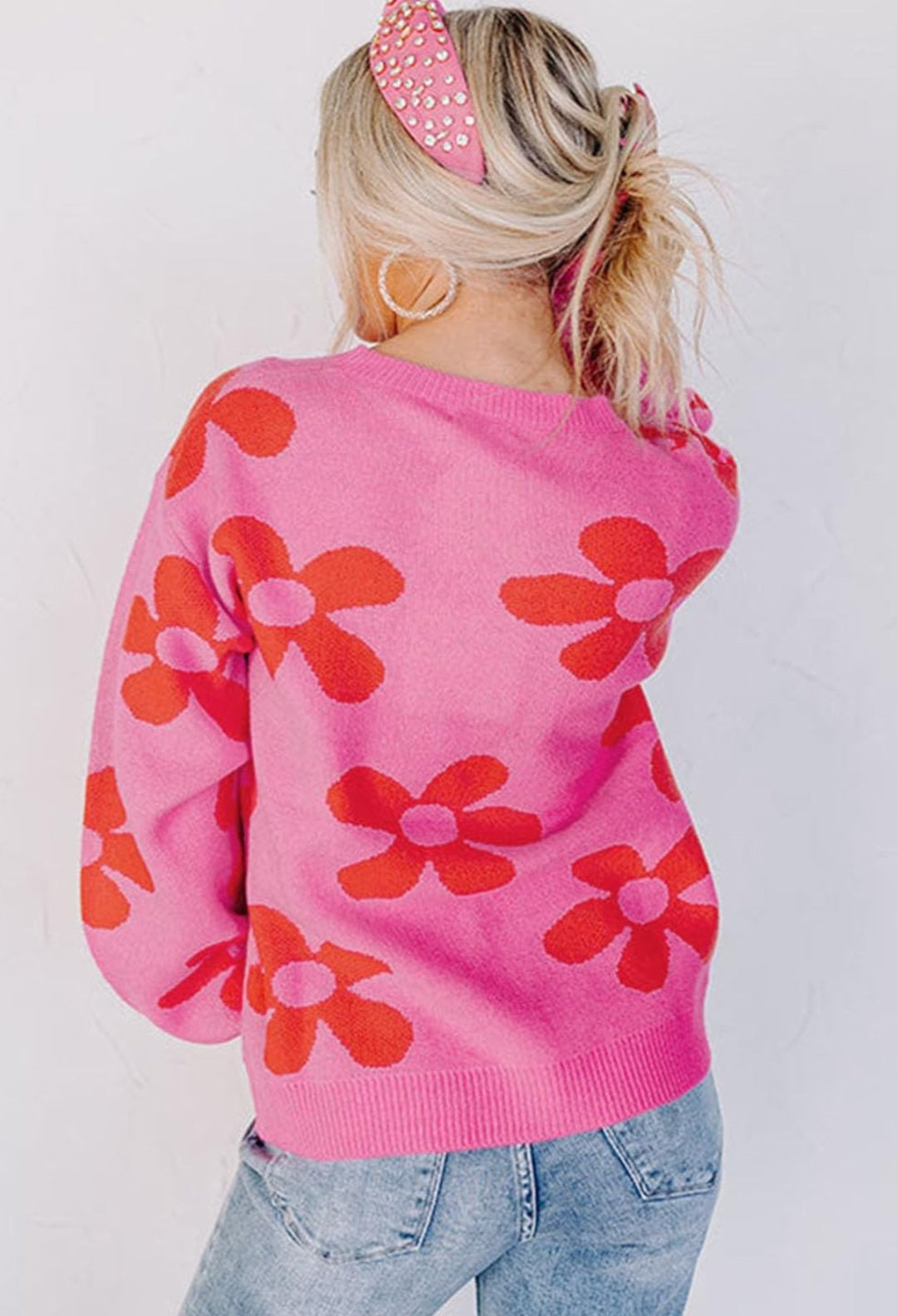 Anna Floral Sweater