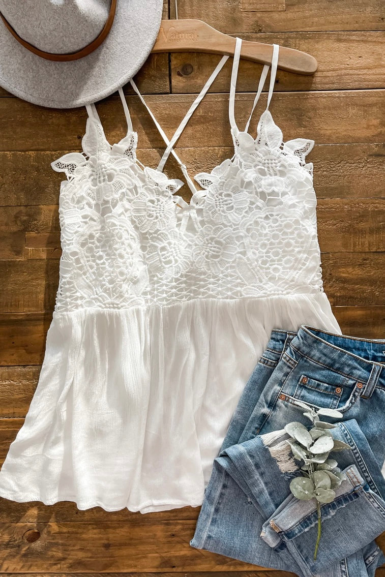 Grace Lace Tank Top