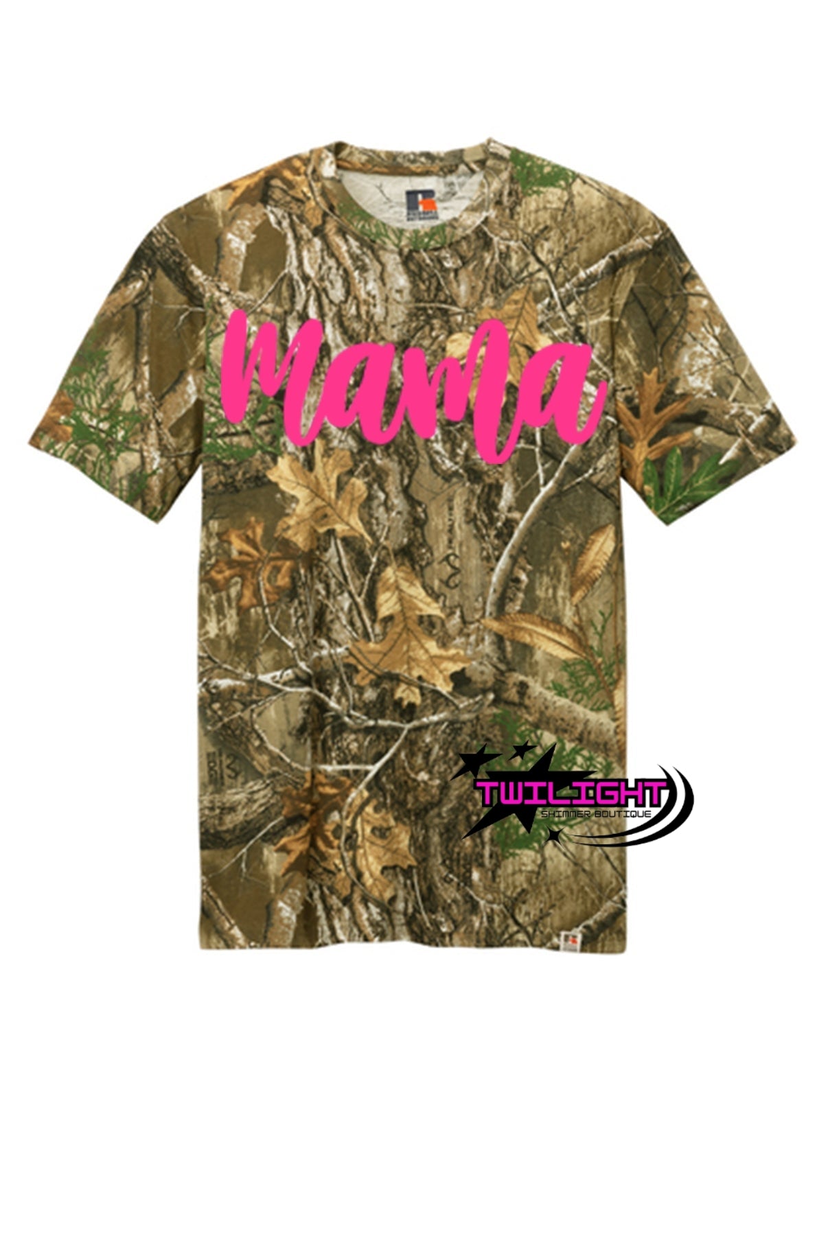 Custom Camo Puff Print Tee