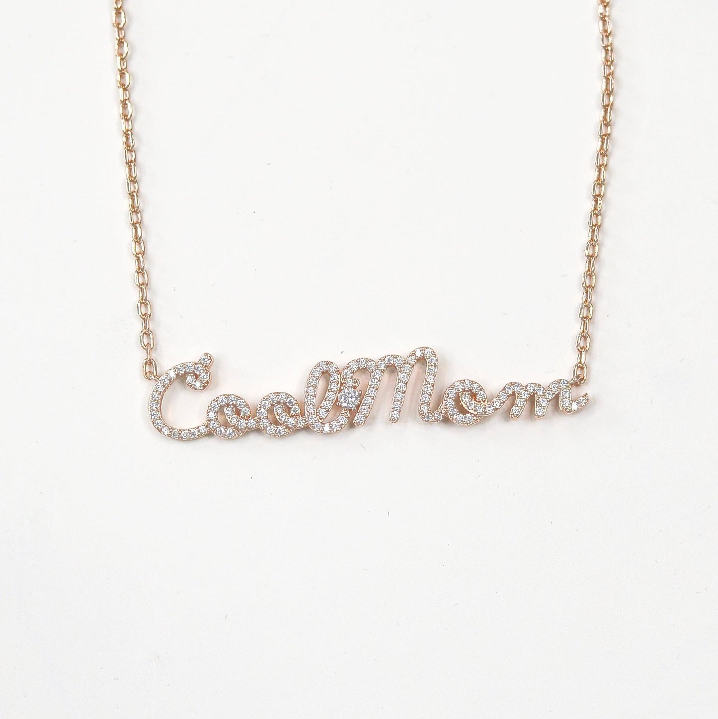 Cool Mom Rose Gold Necklace