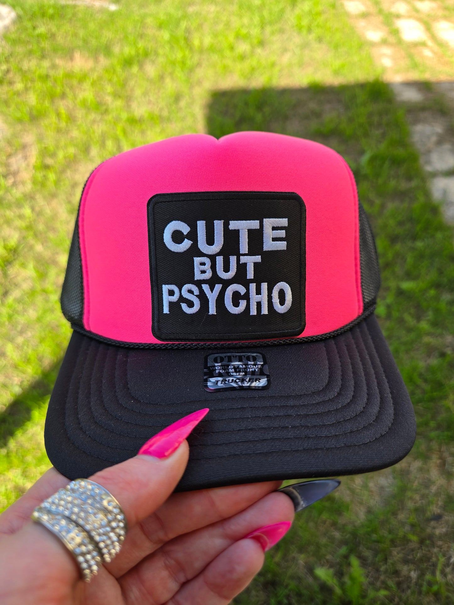 Cute But Psycho Patch Hat