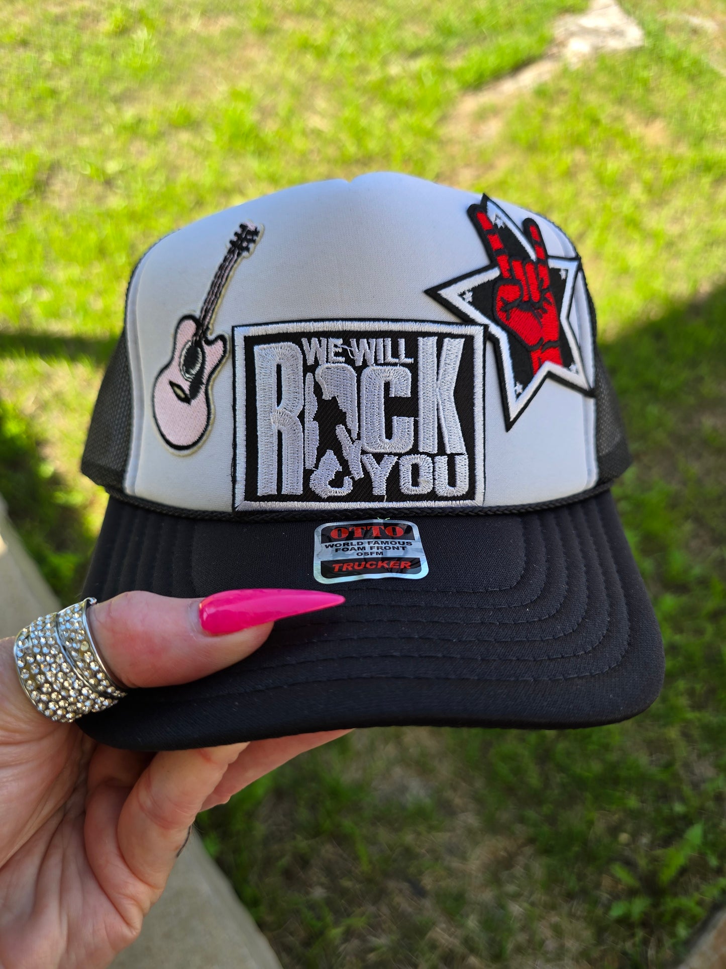 We Will Rock You Patch Hat