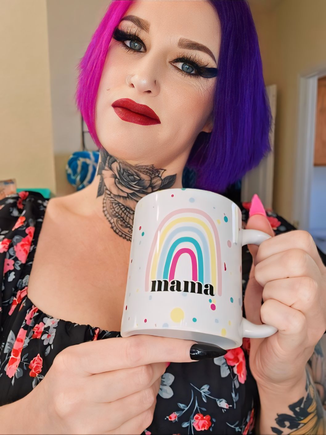 Mama Rainbow Mug