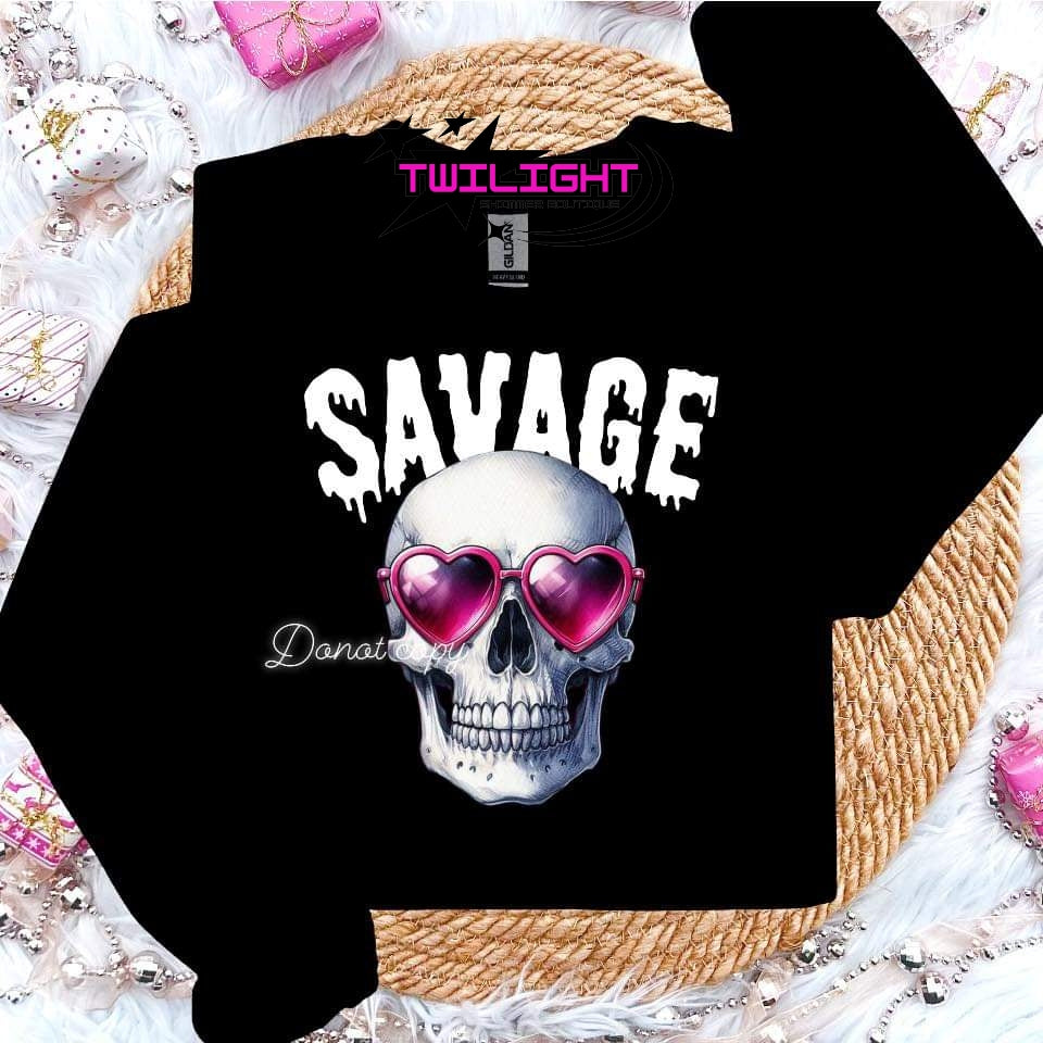 Savage Skull Sweatshirt