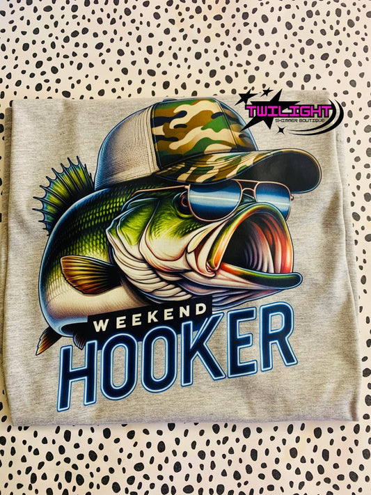 Weekend Hooker Camo Hat Tee