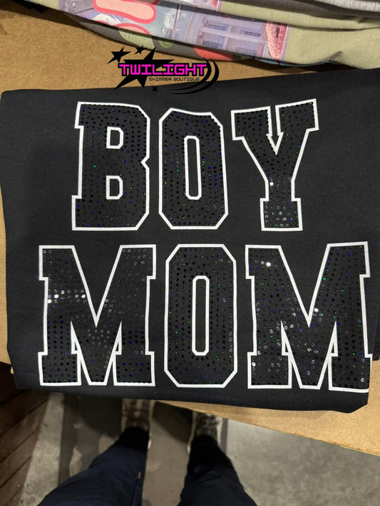 Boy Mom Spangle Tee