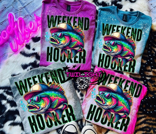 Weekend Hooker Bleached Tee