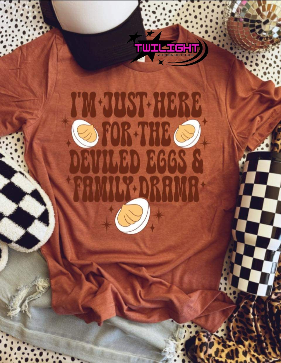 Deviled Eggs & Family Drama Tee