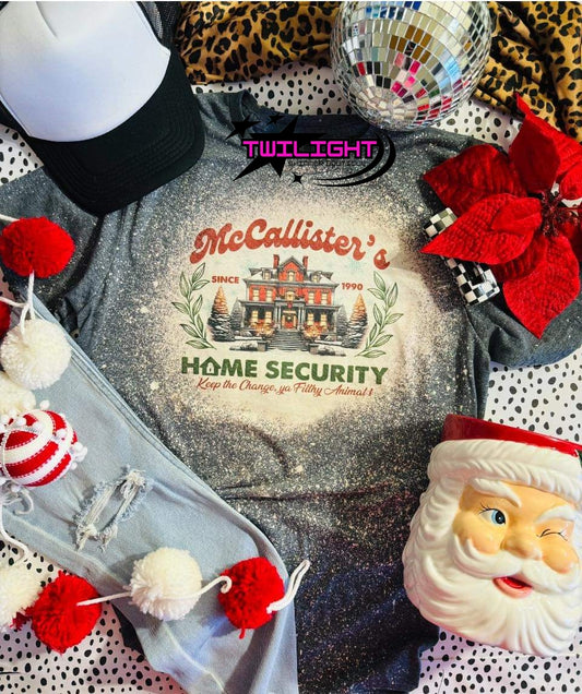 McCallister's Home Security Tee