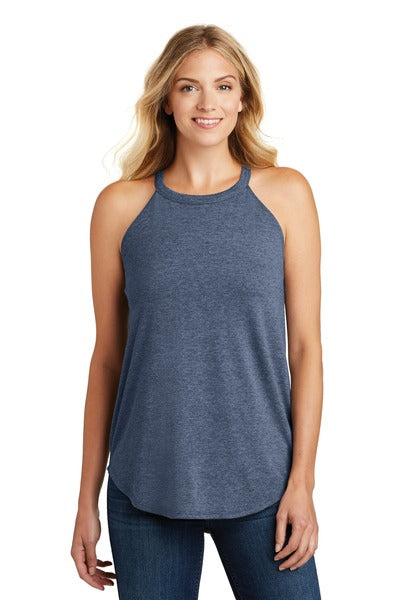 Heather Navy Rocker Tank- Large