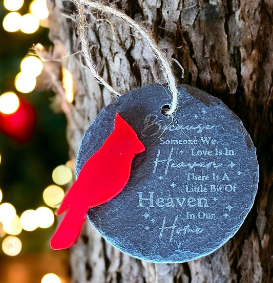 Red Bird Memorial Charm/Ornament