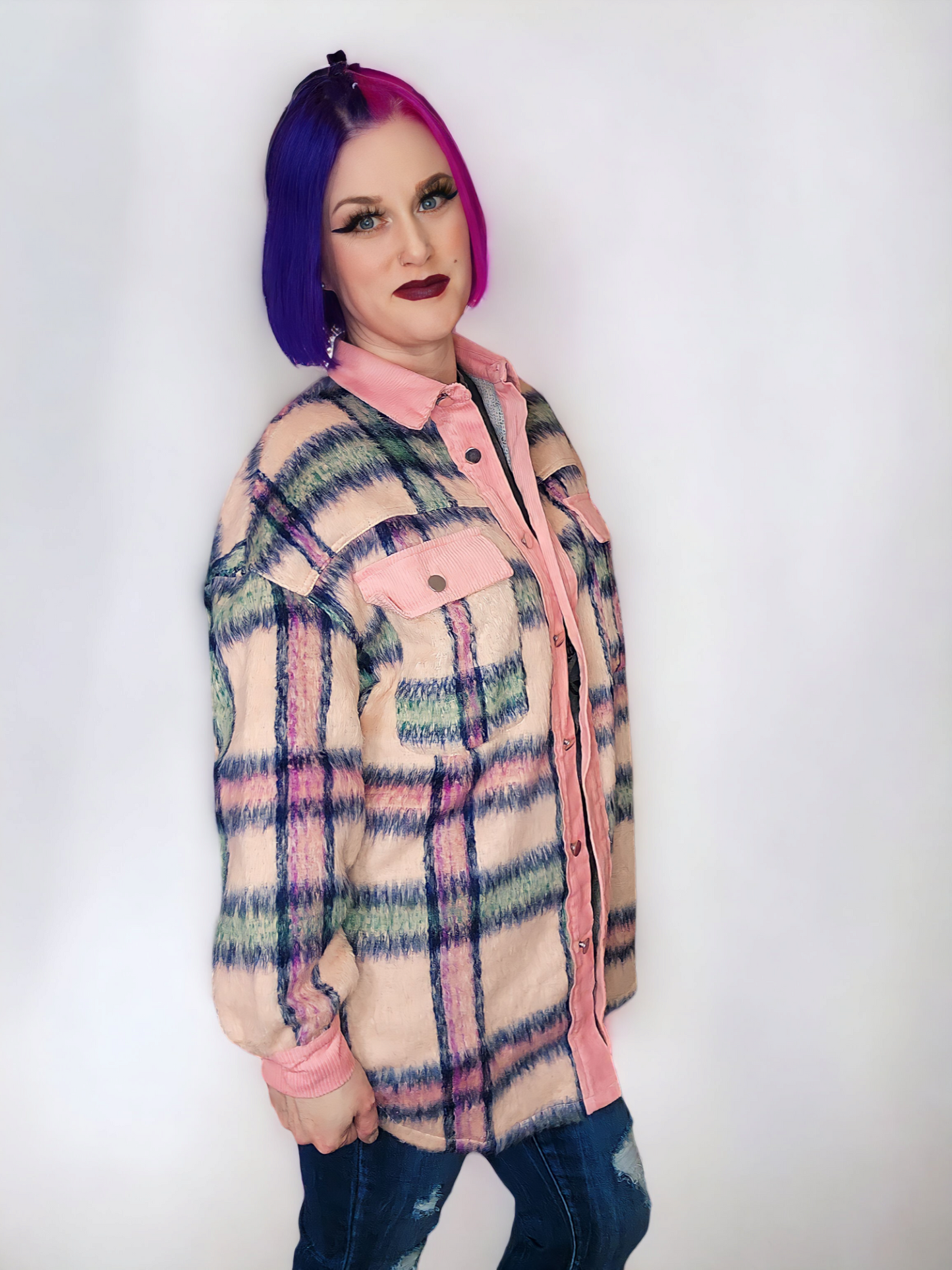 Annie Plaid Jacket