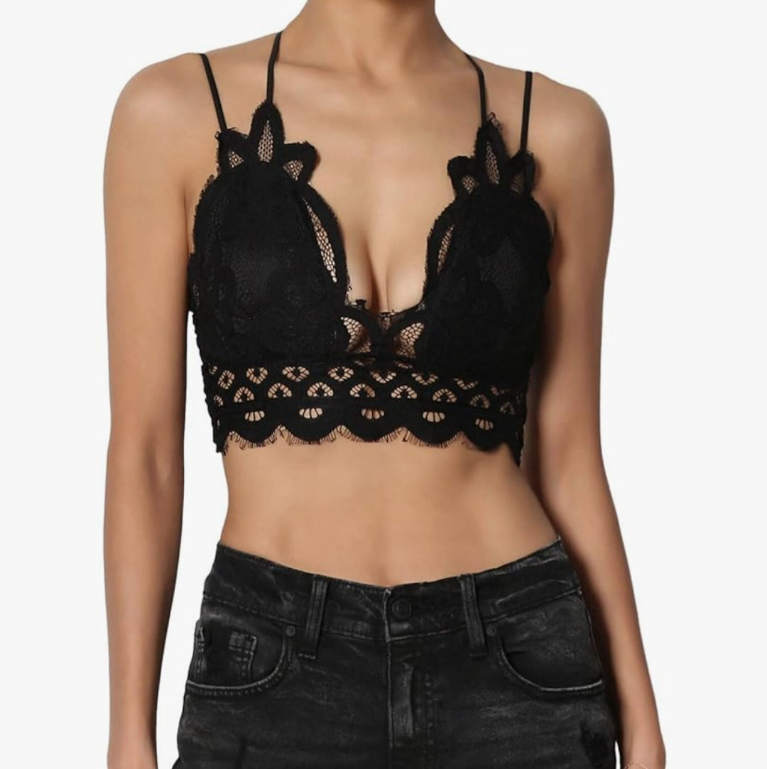 Black Bralette- XL