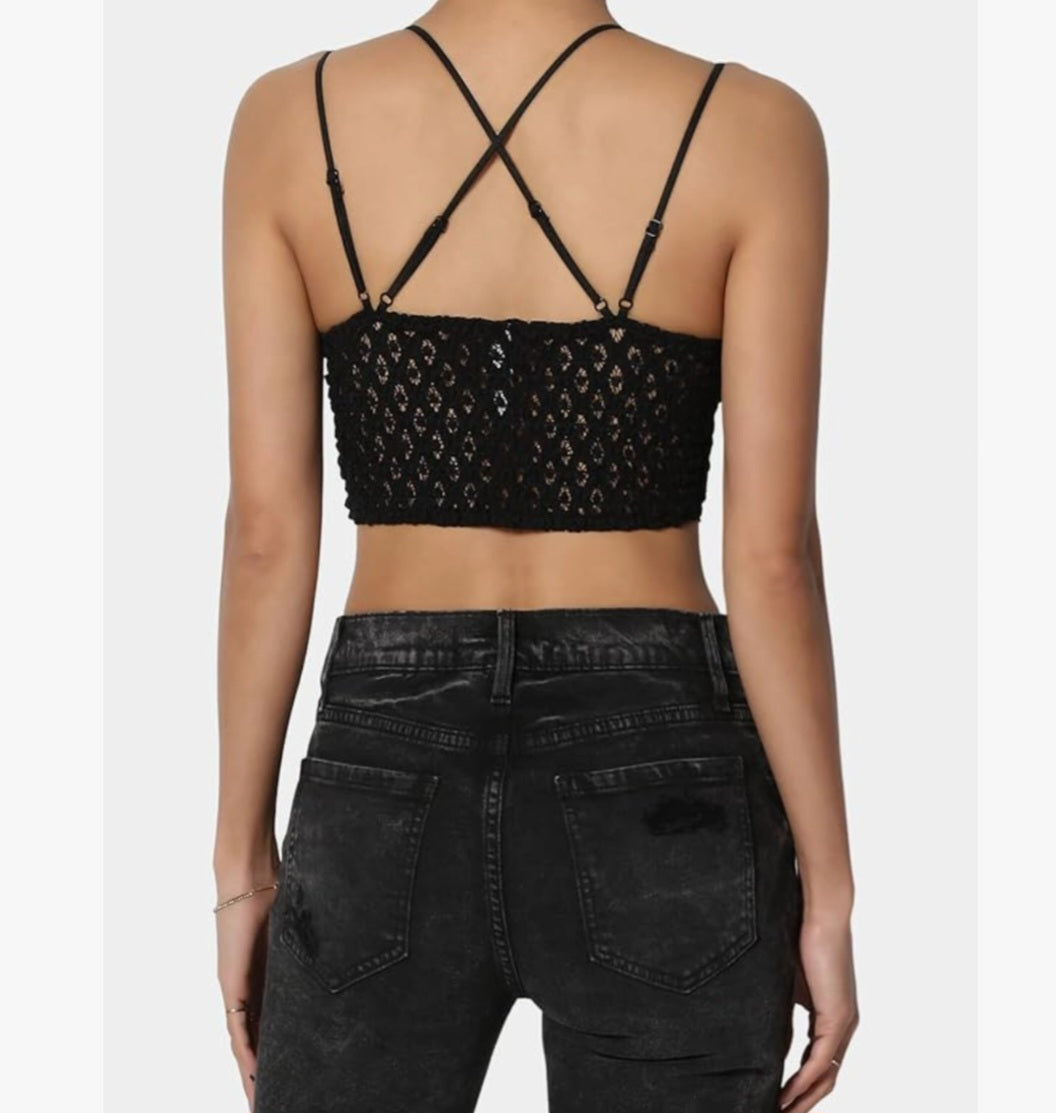 Black Bralette- XL