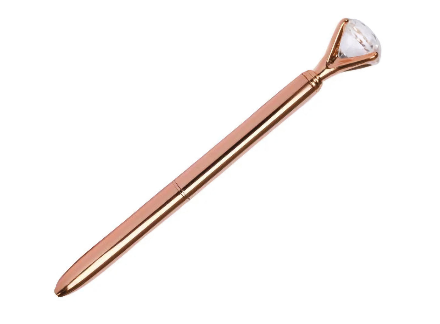 Rose Gold Diamond Top Pen