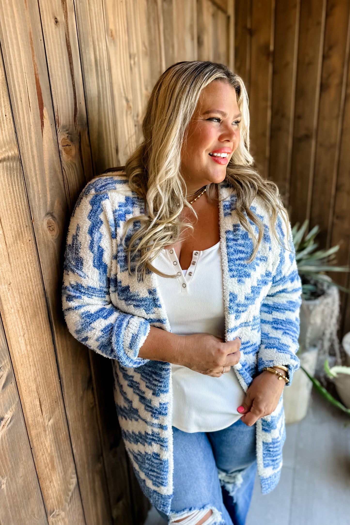 Avery Aztec Cloud Cardigan