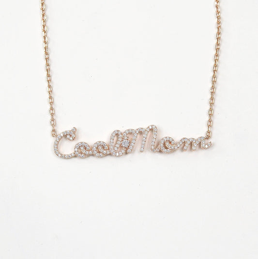 Cool Mom Rose Gold Necklace