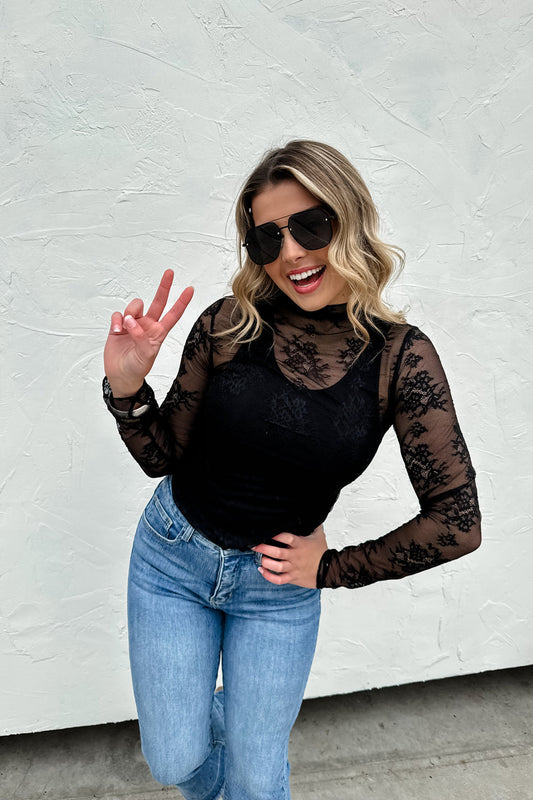 Valentine's Roxy Lace Top