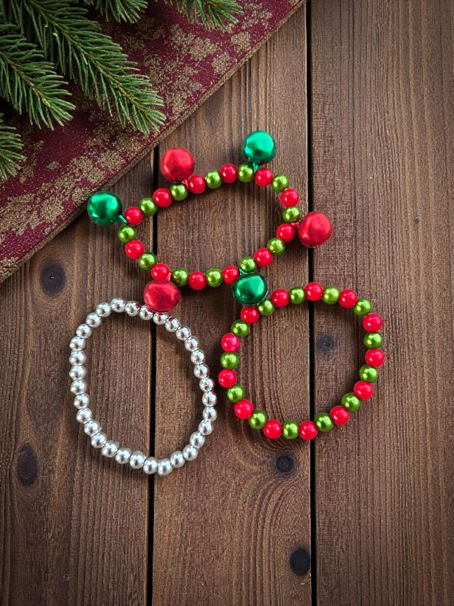Kids Jingle Bell Bracelet Set