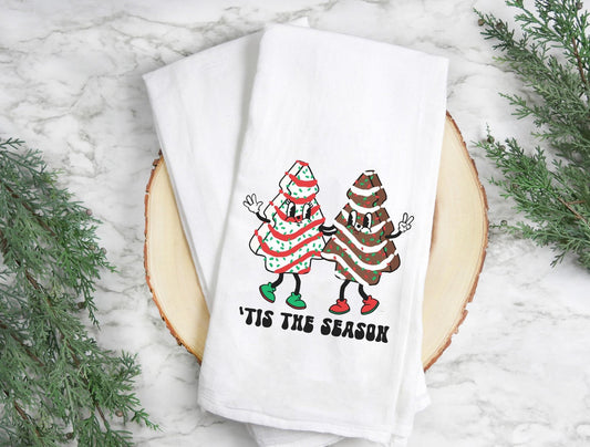 Christmas Tree Cake Kitchen Towel