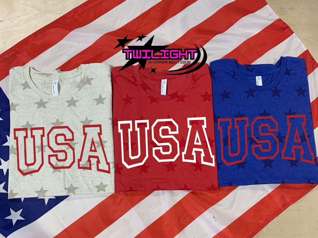 USA Star Tee