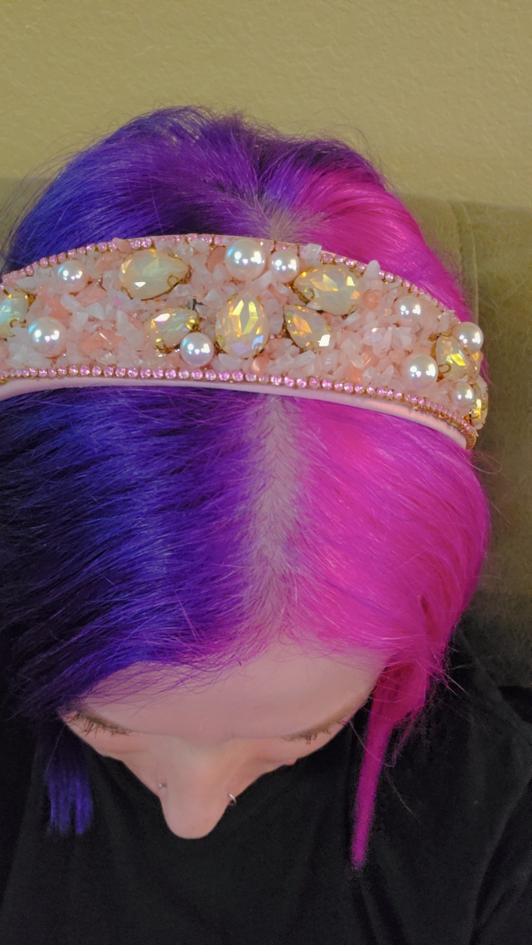 Pink Bling Headband