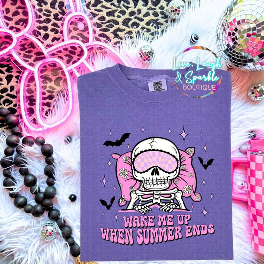 Wake Me Up When Summer Ends Tee