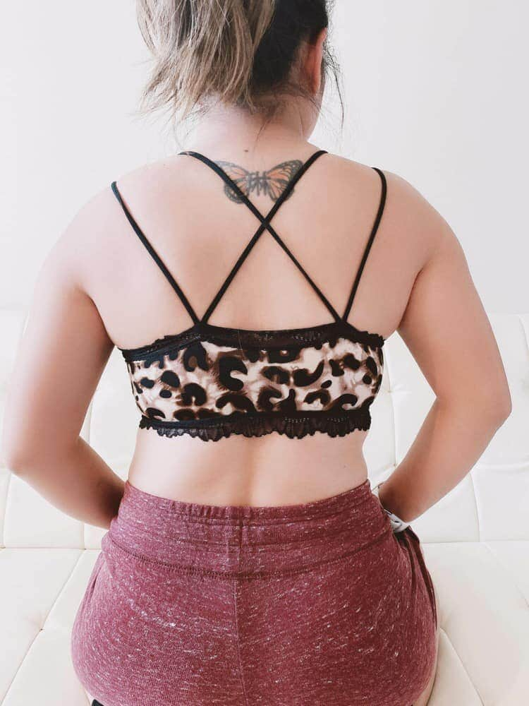 Black Jady K Lace Bralette